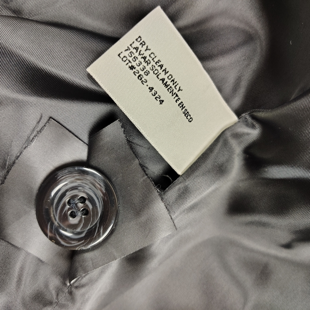 St John’s Bay Wool Cashmere Blend Zip Up Coat - Picture 5 of 12